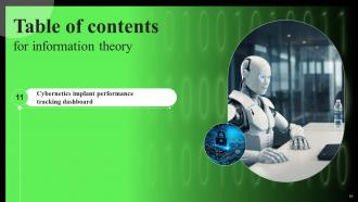 Information Theory Powerpoint Presentation Slides Interactive Template