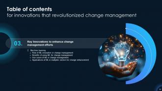 Innovations That Revolutionized Change Management Powerpoint Presentation Slides CM CD Ideas Idea