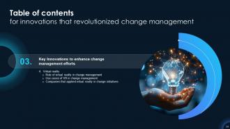 Innovations That Revolutionized Change Management Powerpoint Presentation Slides CM CD Customizable Idea