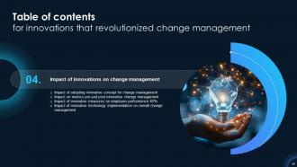 Innovations That Revolutionized Change Management Powerpoint Presentation Slides CM CD Professionally Idea