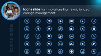 Innovations That Revolutionized Change Management Powerpoint Presentation Slides CM CD Aesthatic Idea