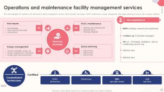 Integrated Facilities Management Services Powerpoint Presentation Slides Captivating Designed