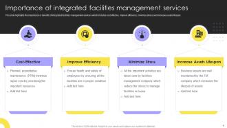 Integrated Facility Management Services And Solutions Powerpoint Presentation Slides