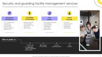 Integrated Facility Management Services And Solutions Powerpoint Presentation Slides