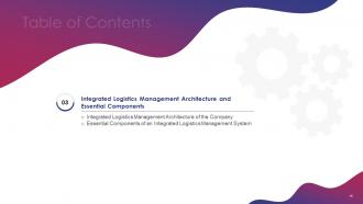 Integrated Logistics Management Strategies To Increase Order Accuracy Status Complete Deck