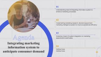 Integrating Marketing Information System To Anticipate Consumer Demand MKT CD Unique Aesthatic