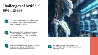 Intelligent Automation Vs Artificial Intelligence Powerpoint Presentation And Google Slides ICP Images Attractive