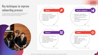 Internal Marketing Strategy Key Techniques To Improve Onboarding Process MKT SS V