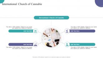 International Church Of Cannabis In Powerpoint And Google Slides Cpp