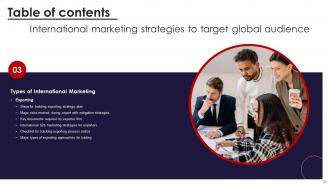 International Marketing Strategies To Target Global Audience MKT CD V Informative Aesthatic