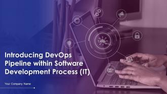 Introducing devops pipeline within software development process it powerpoint presentation slides