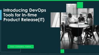 Introducing devops tools for in time product release it powerpoint presentation slides