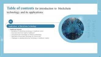 Introduction To Blockchain Technology And Its Applications BCT CD Colorful Graphical