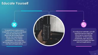 Investing In Cryptocurrencies Training Module On Blockchain Technology Application Training Ppt