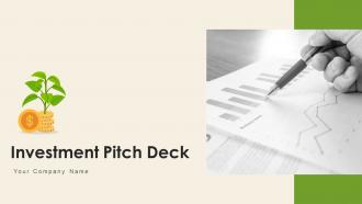 Investment pitch deck ppt template