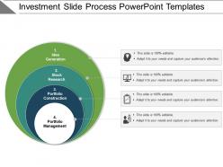 Investment slide process powerpoint templates