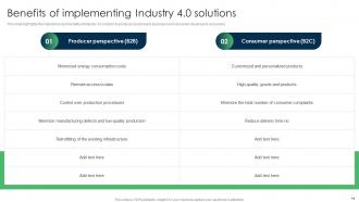 IoT Applications For Manufacturing Powerpoint Presentation Slides IoT CD V Adaptable Captivating