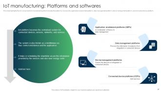 IoT Applications For Manufacturing Powerpoint Presentation Slides IoT CD V Impactful Aesthatic