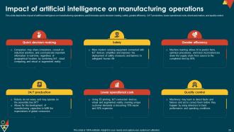 IoT In Manufacturing IT Powerpoint Presentation Slides Template Unique