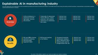 IoT In Manufacturing IT Powerpoint Presentation Slides Idea Unique