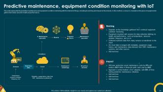 IoT In Manufacturing IT Powerpoint Presentation Slides Researched Unique