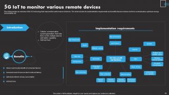 IoT Remote Asset Monitoring And Management Solutions Powerpoint Presentation Slides IoT CD Unique Impactful