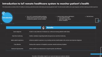 IoT Remote Asset Monitoring And Management Solutions Powerpoint Presentation Slides IoT CD Pre-designed Impactful