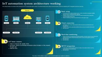 IoT Smart Homes Automation Powerpoint Presentation Slides IoT CD Engaging Appealing