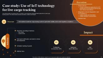 IoT Solutions In Manufacturing Industry Powerpoint Presentation Slides IoT CD Multipurpose Downloadable