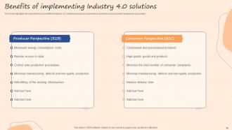 IoT Use Cases In Manufacturing Powerpoint Presentation Slides Image Researched