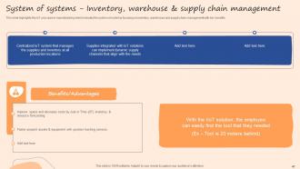 IoT Use Cases In Manufacturing Powerpoint Presentation Slides Adaptable Researched