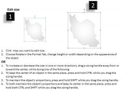 Iran country powerpoint maps