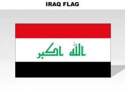 Iraq country powerpoint flags