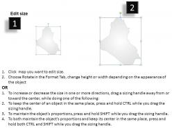 Iraq country powerpoint maps