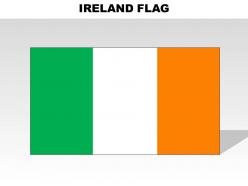 Ireland country powerpoint flags