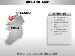 Ireland country powerpoint maps