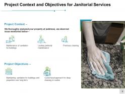 Janitorial Services Proposal Template Powerpoint Presentation Slides