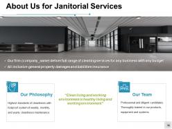 Janitorial Services Proposal Template Powerpoint Presentation Slides