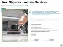 Janitorial Services Proposal Template Powerpoint Presentation Slides