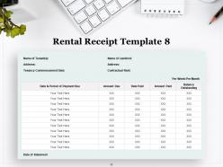 Keep Track Of All The Payments From The Tenants Through Rental Receipt Template Complete Deck