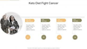 Keto Diet Fight Cancer In Powerpoint And Google Slides Cpp