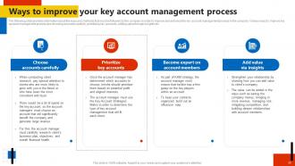 Key Account Management Assessment Process In The Company Powerpoint Presentation Slides