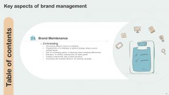 Key Aspects Of Brand Management Branding CD V