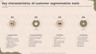 Key Characteristics Of Customer Segmentation Strategic Guide For Market MKT SS V