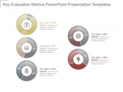 Key evaluation metrics powerpoint presentation templates