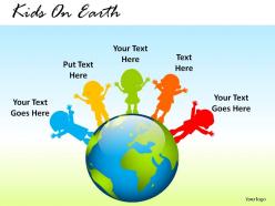 Kids on earth powerpoint presentation slides