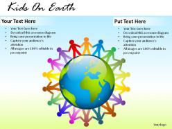 Kids on earth powerpoint presentation slides