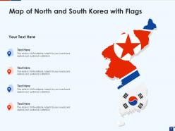 Korea map geographical location political map states information