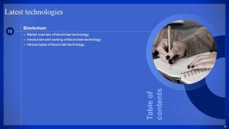 Latest Technologies Powerpoint Presentation Slides Informative Colorful