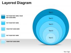 99976203 style cluster stacked 5 piece powerpoint template diagram graphic slide